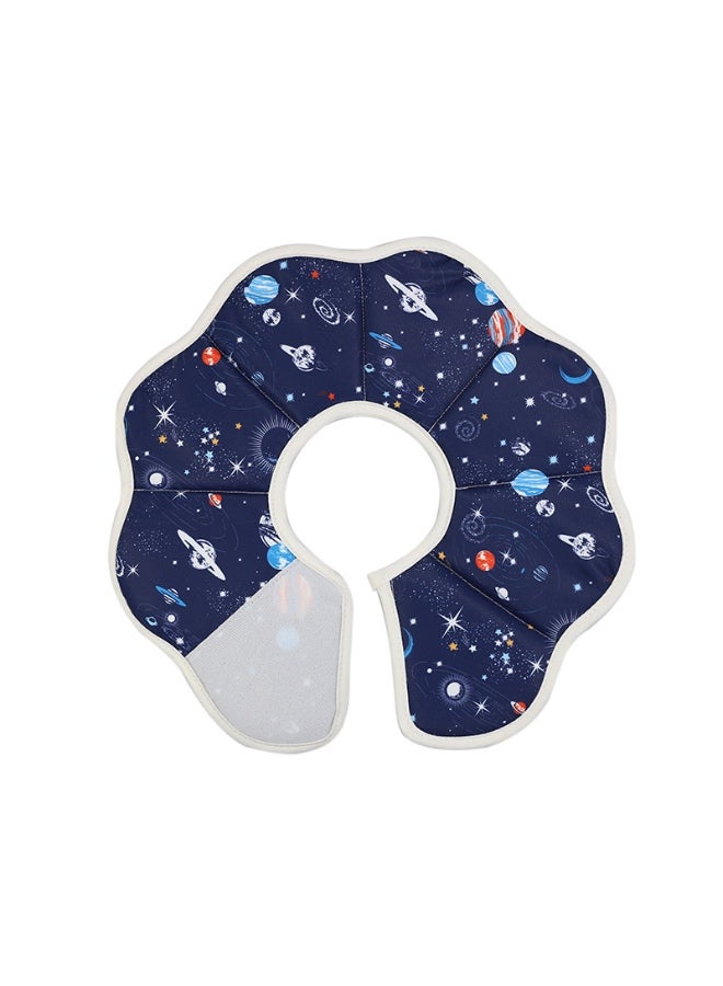Cat Cone Recovery Collar Soft Starry Sky, Cat Collar Protective Adjustable Pet Cone Collar for After Surgery, Comfortable Elizabethan Collar for Cats Kitten Prevent from Licking Wounds, M - Image 2